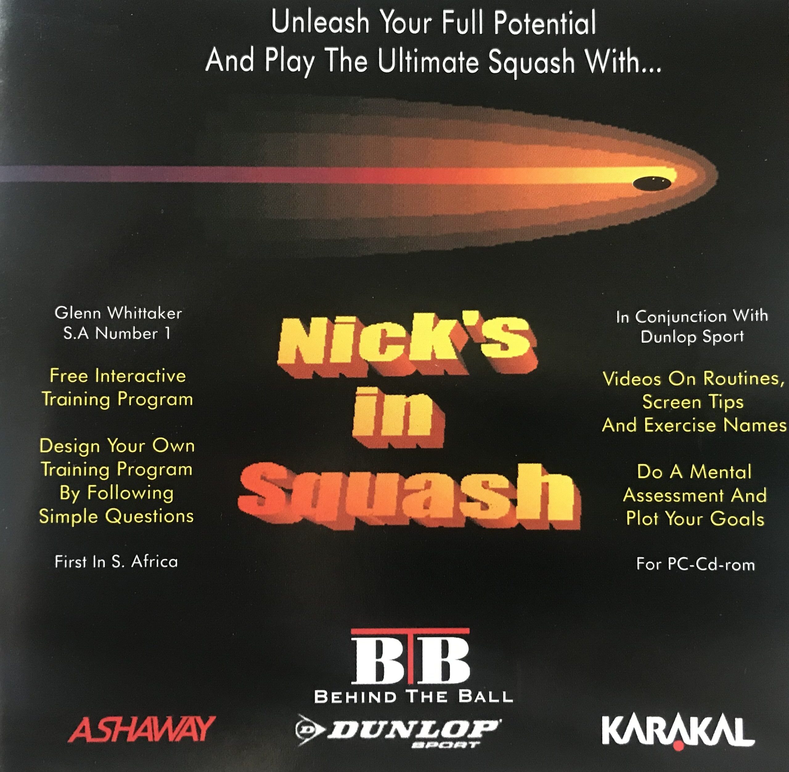 Nicks In Squash – For Beginner Squash Players to Intermediate Level